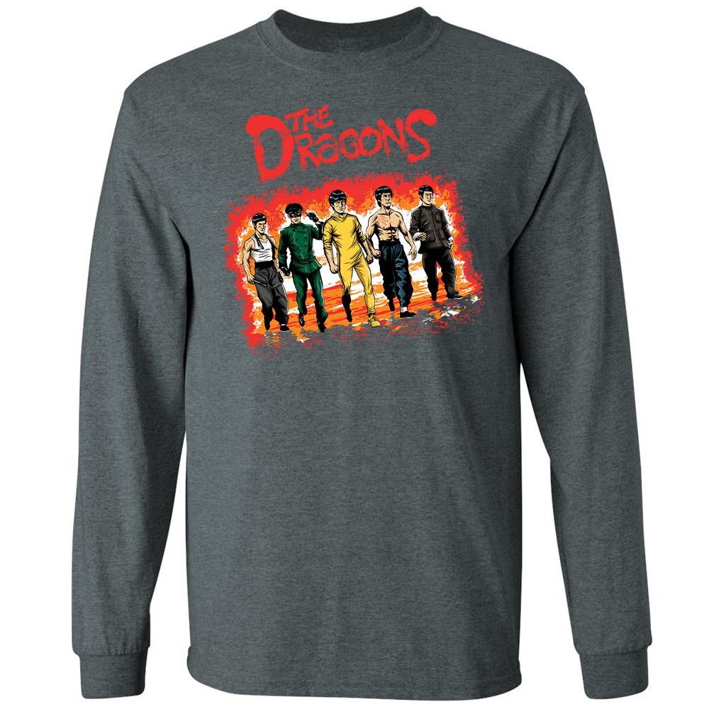 Long Sleeve T-Shirt - MZNGKN21 - Dark Heather - 15