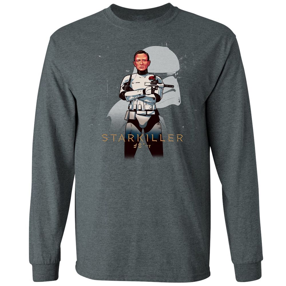 Long Sleeve T-Shirt - HF5DWHKP - Dark Heather - 15