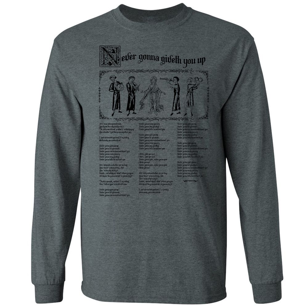 Long Sleeve T-Shirt - JCP5CBZ5 - Dark Heather - 15