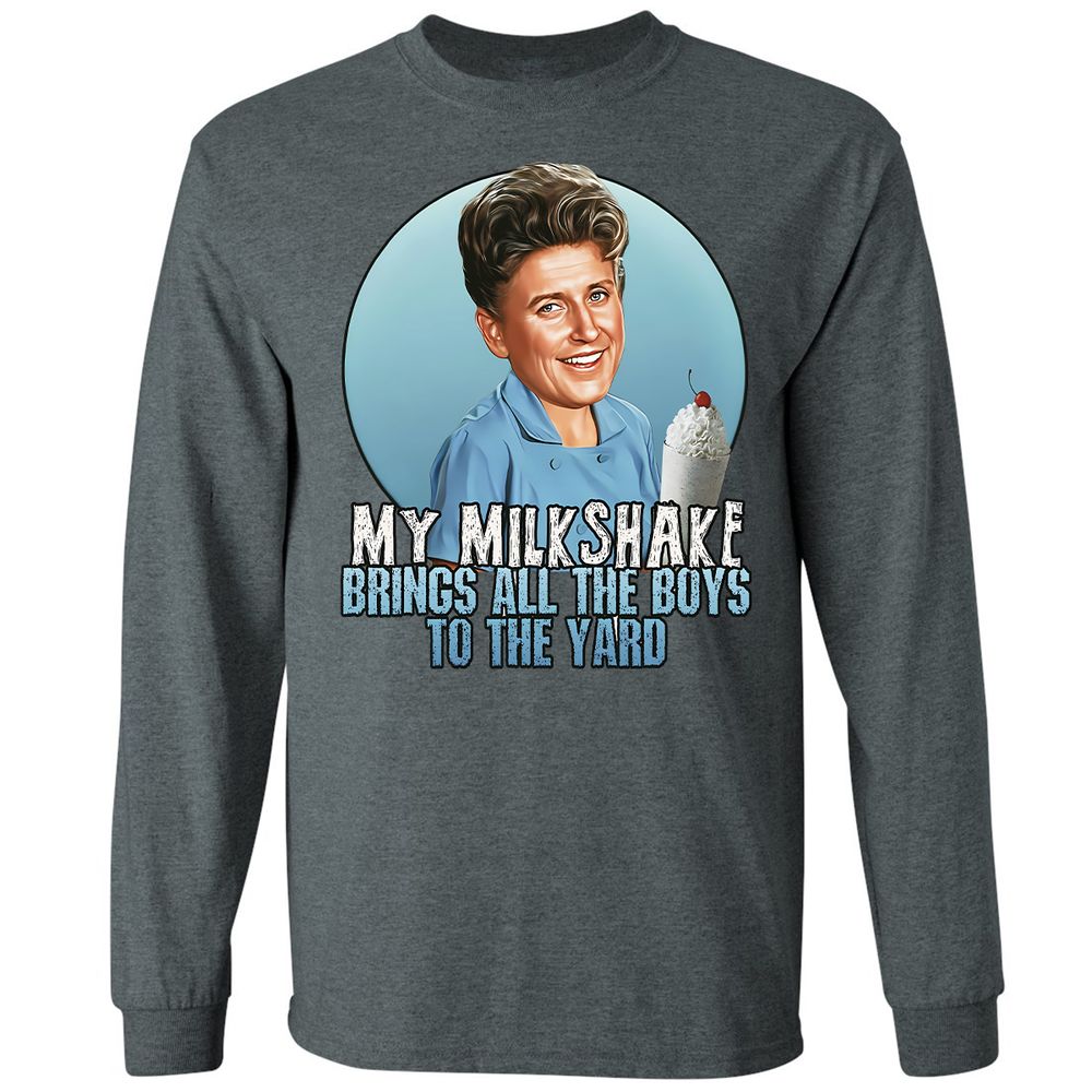 Long Sleeve T-Shirt - Q8D5W46V - Dark Heather - 15