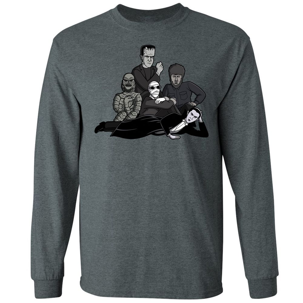 Long Sleeve T-Shirt - 1MS2AMZ5 - Dark Heather - 15