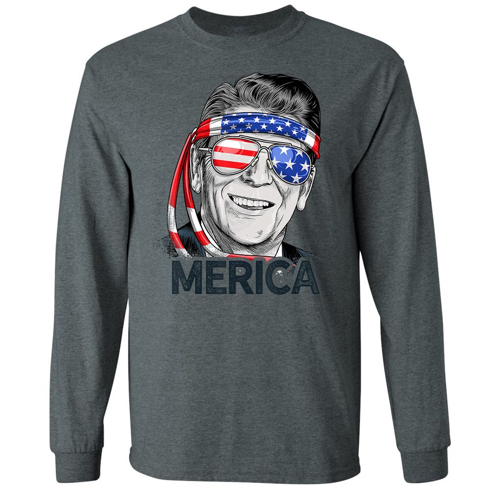 Long Sleeve T-Shirt - JRVTZD3V - Dark Heather - 15