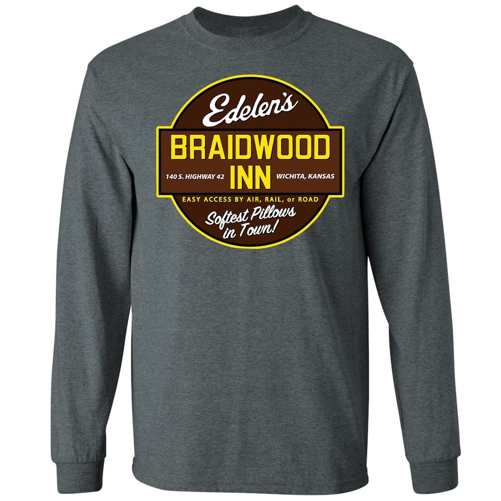 Long Sleeve T-Shirt - DZQXCUZV - Dark Heather - 15