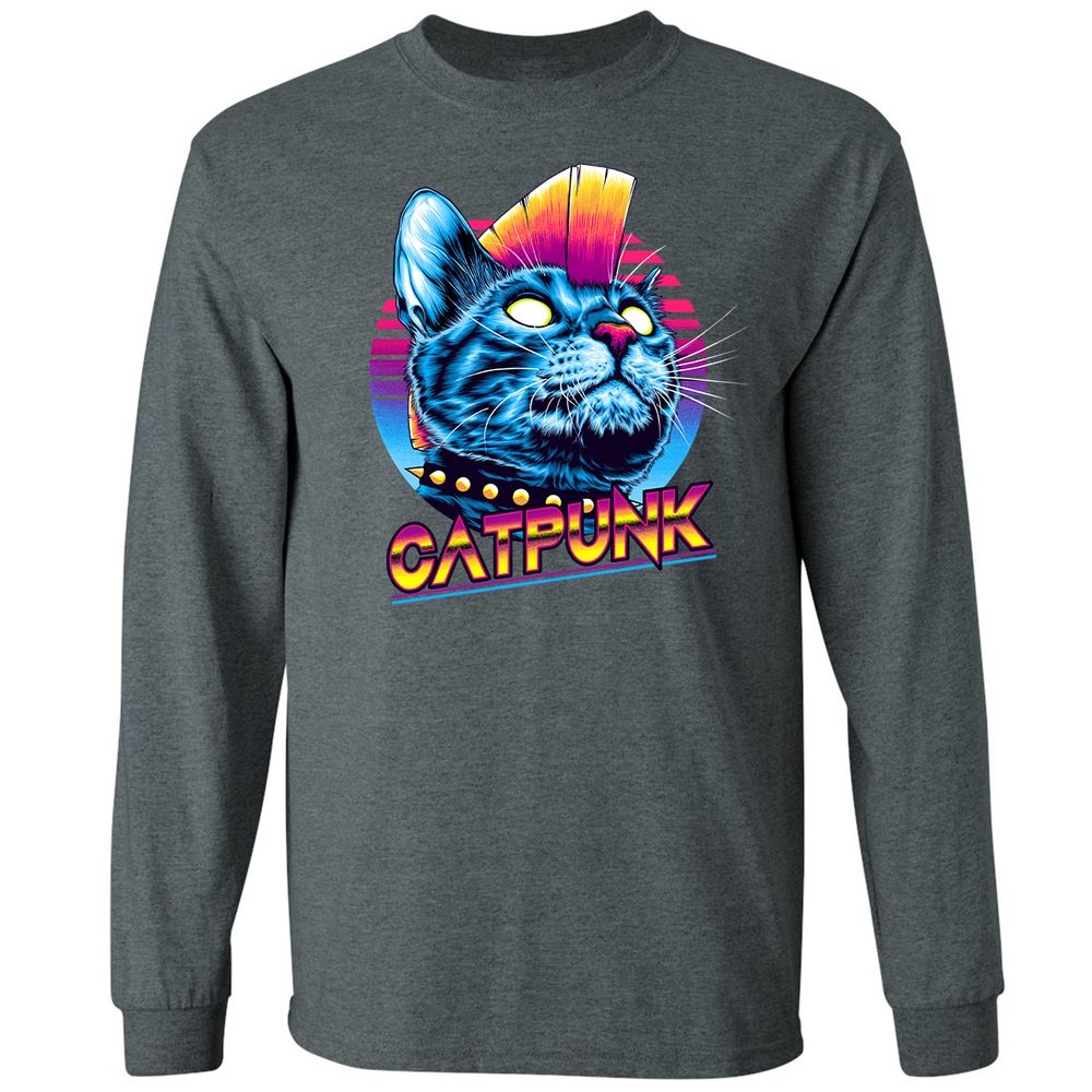 Long Sleeve T-Shirt - 3H9GG9FX - Dark Heather - 15