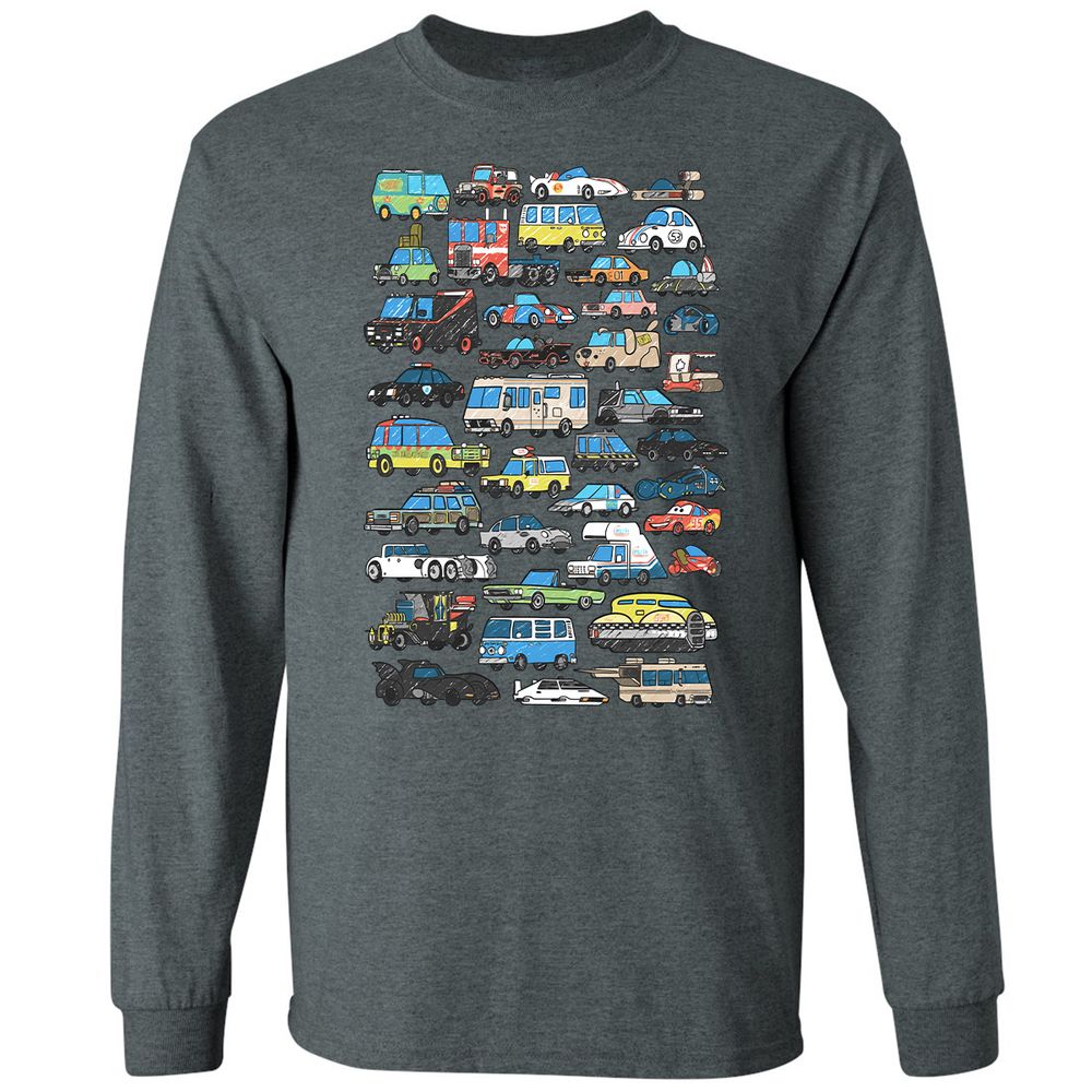 Long Sleeve T-Shirt - JK22N8UX - Dark Heather - 15