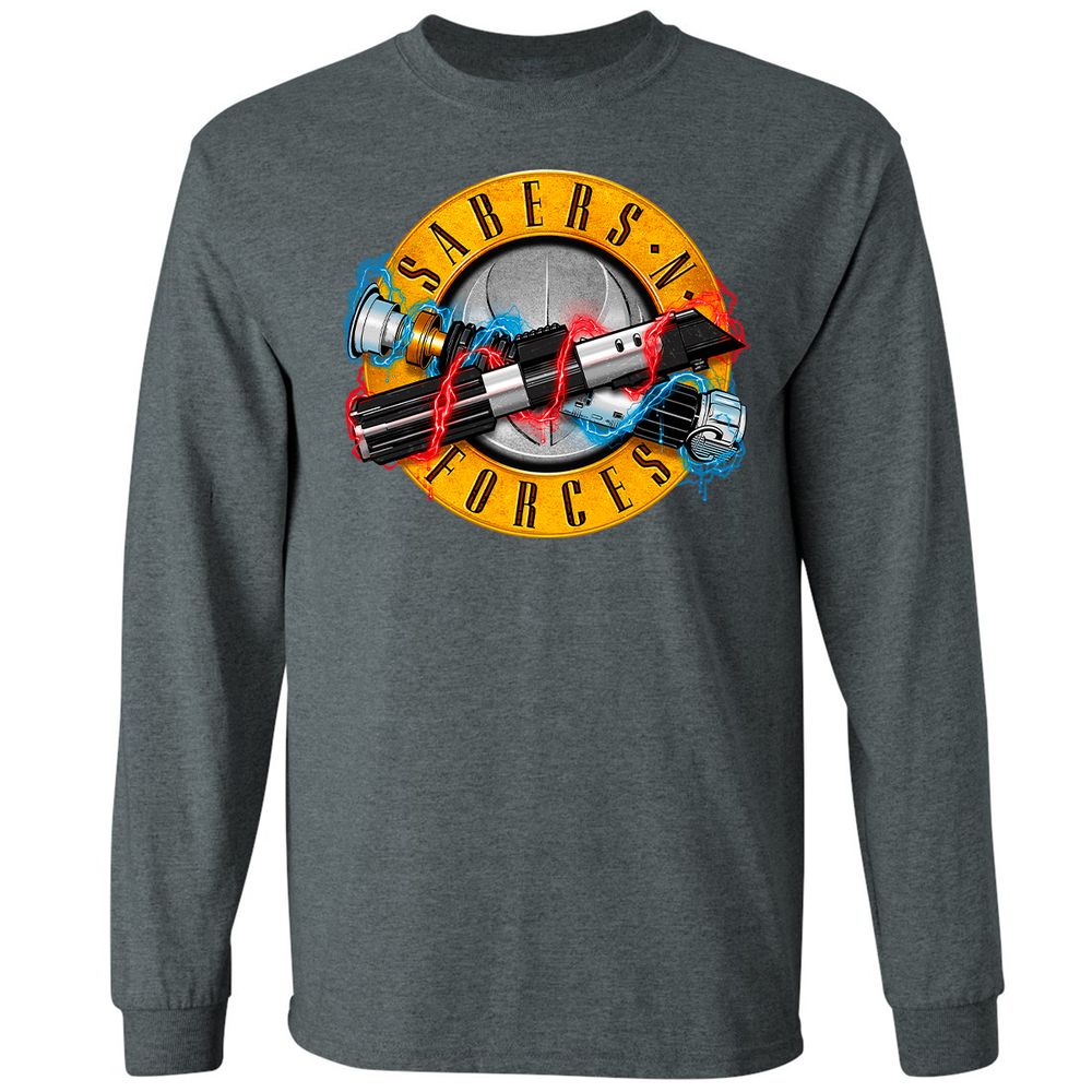 Long Sleeve T-Shirt - KDARRJ77 - Dark Heather - 15