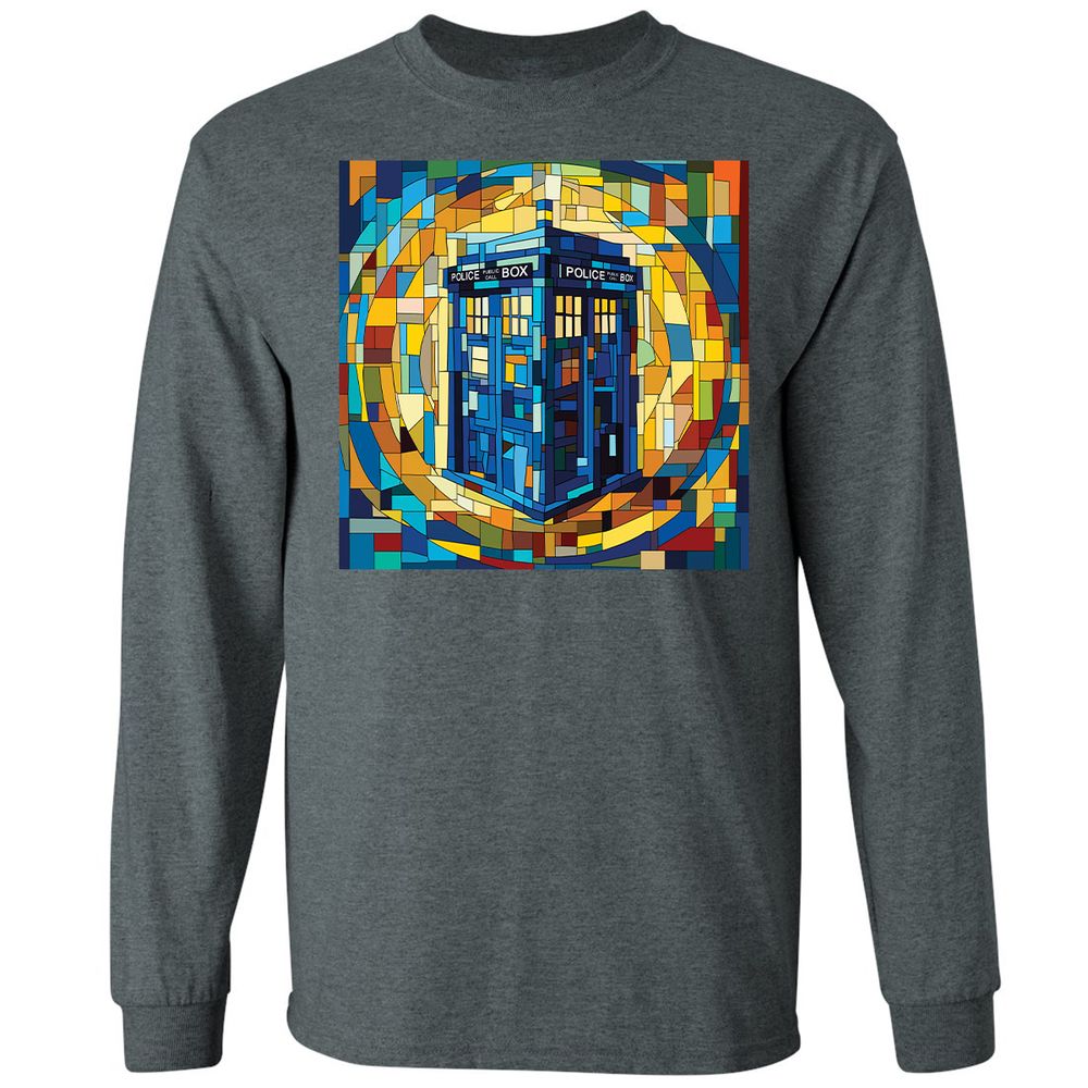 Long Sleeve T-Shirt - AVCM6SFA - Dark Heather - 15