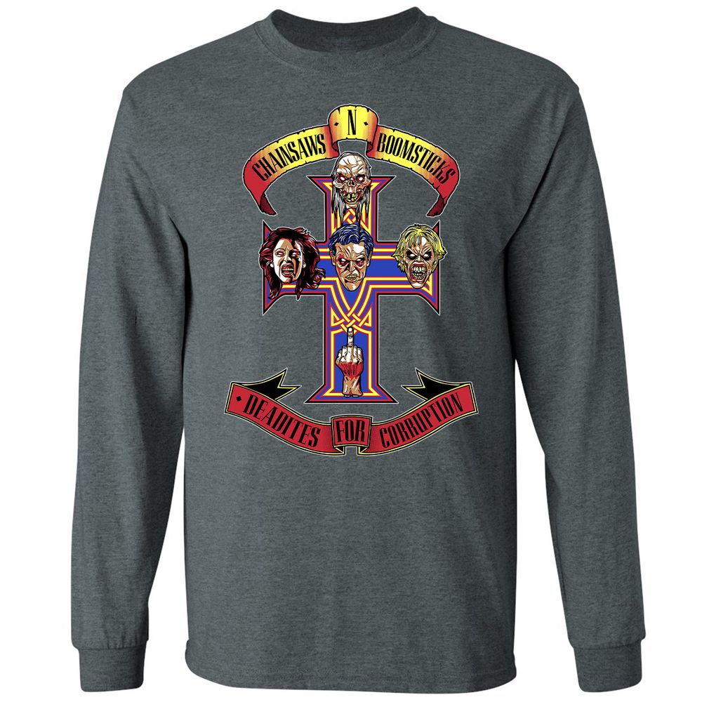 Long Sleeve T-Shirt - 396TMNPN - Dark Heather - 15