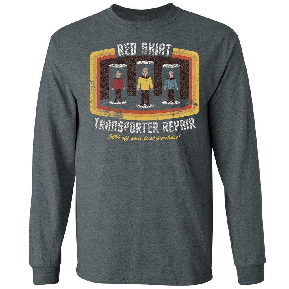 Long Sleeve T-Shirt - G83N4YR2 - Dark Heather - 15