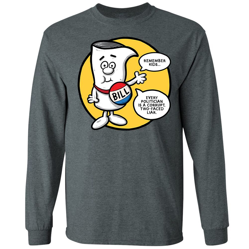 Long Sleeve T-Shirt - 89M5S9JN - Dark Heather - 15