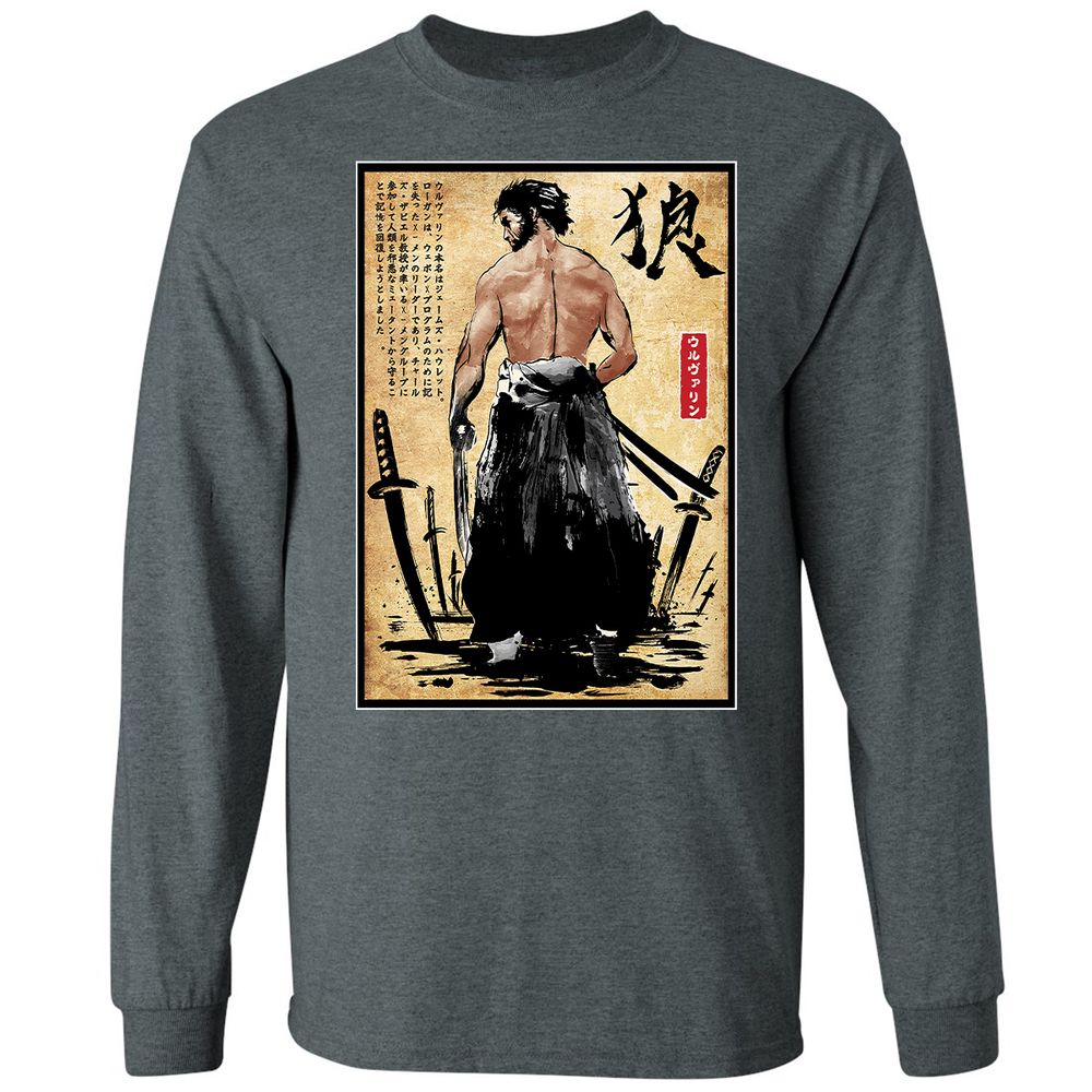 Long Sleeve T-Shirt - WLAHSB6H - Dark Heather - 15