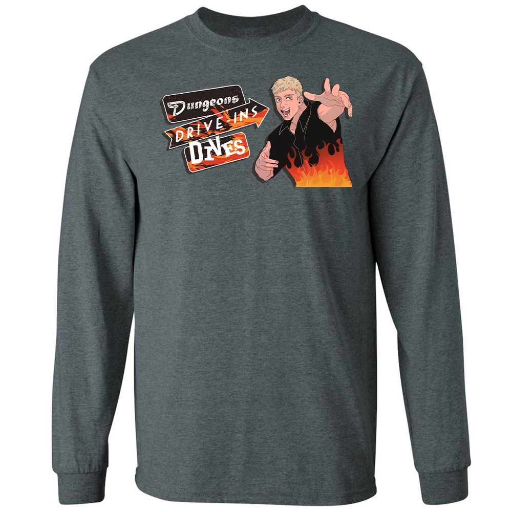 Long Sleeve T-Shirt - 1RGM6N2Y - Dark Heather - 15