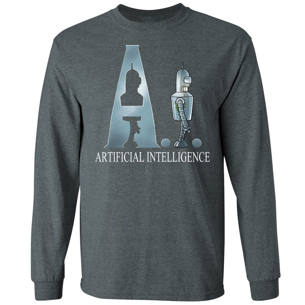 Long Sleeve T-Shirt - KAGBXG3A - Dark Heather - 15