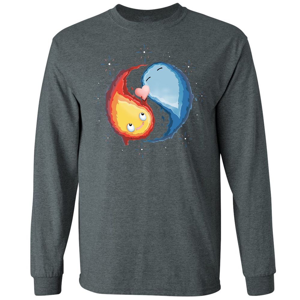 Long Sleeve T-Shirt - RNHYA4UT - Dark Heather - 15