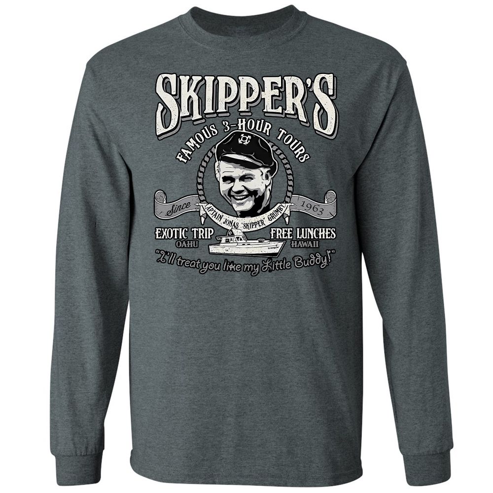 Long Sleeve T-Shirt - RVSWJZMS - Dark Heather - 15