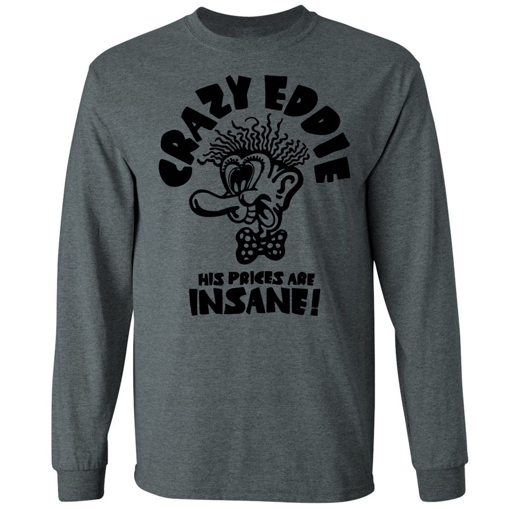 Long Sleeve T-Shirt - U8BYAMH5 - Dark Heather - 15