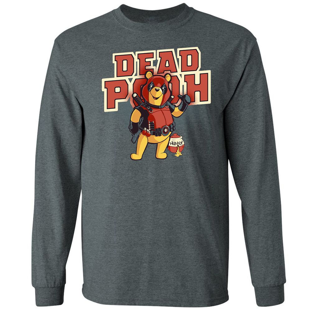 Long Sleeve T-Shirt - 6F1MWZP7 - Dark Heather - 15