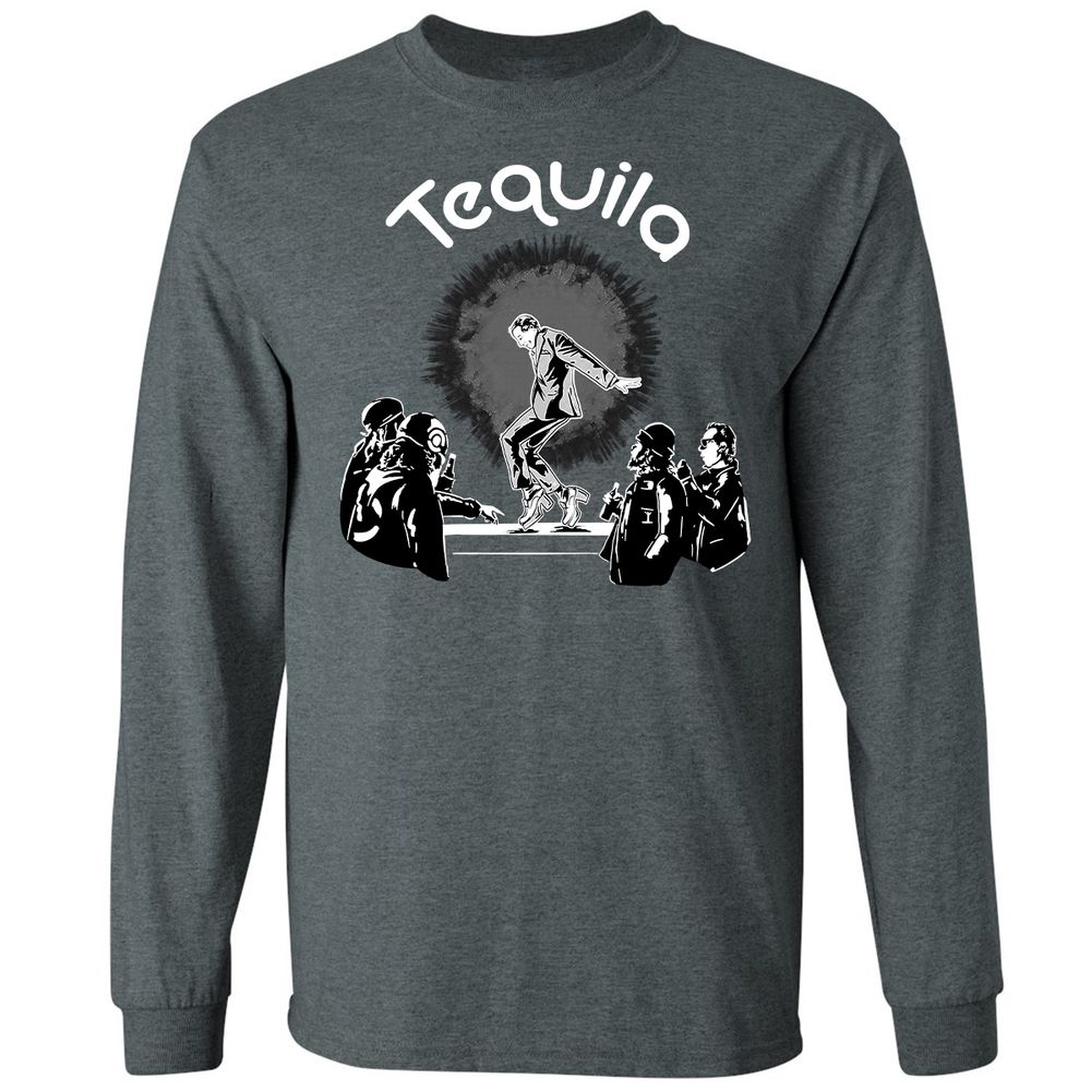 Long Sleeve T-Shirt - R92Q2LE9 - Dark Heather - 15