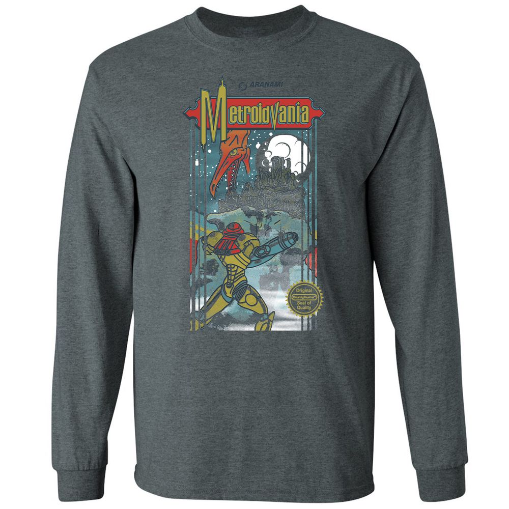 Long Sleeve T-Shirt - ZPSCMJ5P - Dark Heather - 15