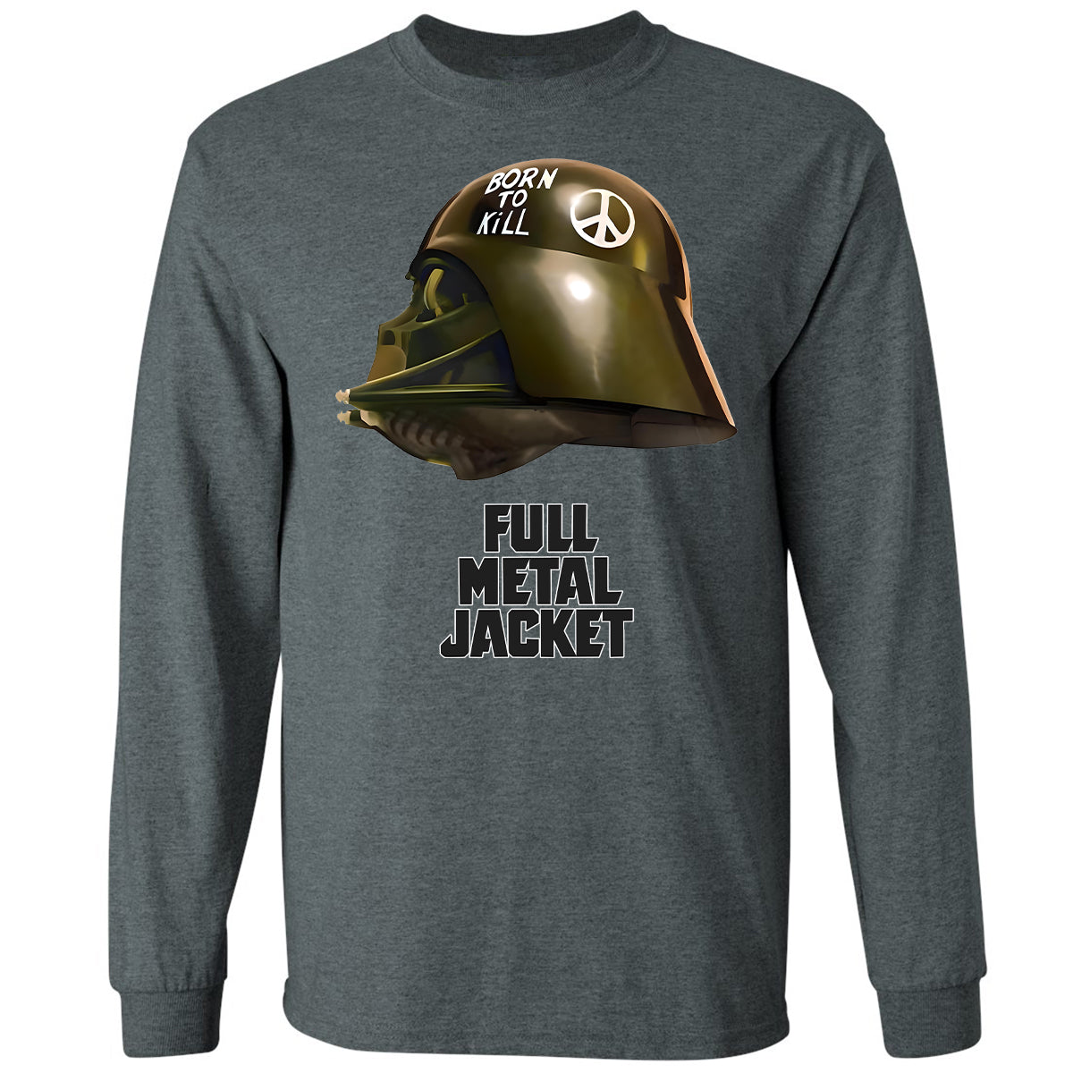 Long Sleeve T-Shirt - VA5GBNJV - Dark Heather - 15