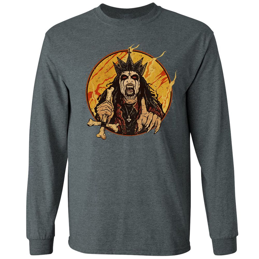 Long Sleeve T-Shirt - GGP1SCNP - Dark Heather - 15