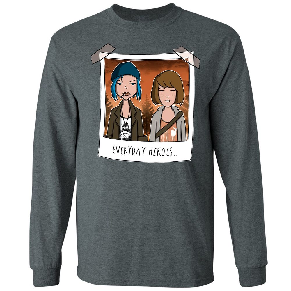 Long Sleeve T-Shirt - T2X45A9B - Dark Heather - 15