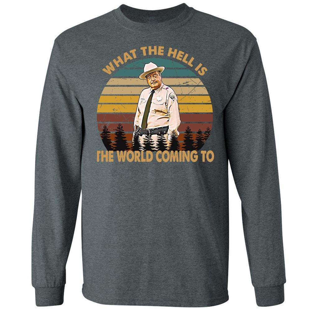 Long Sleeve T-Shirt - V8CB7LC3 - Dark Heather - 15