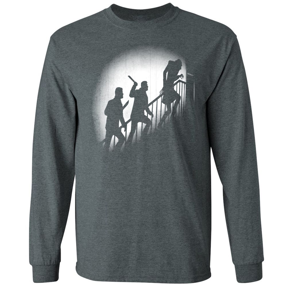 Long Sleeve T-Shirt - 1BY6L2PP - Dark Heather - 15