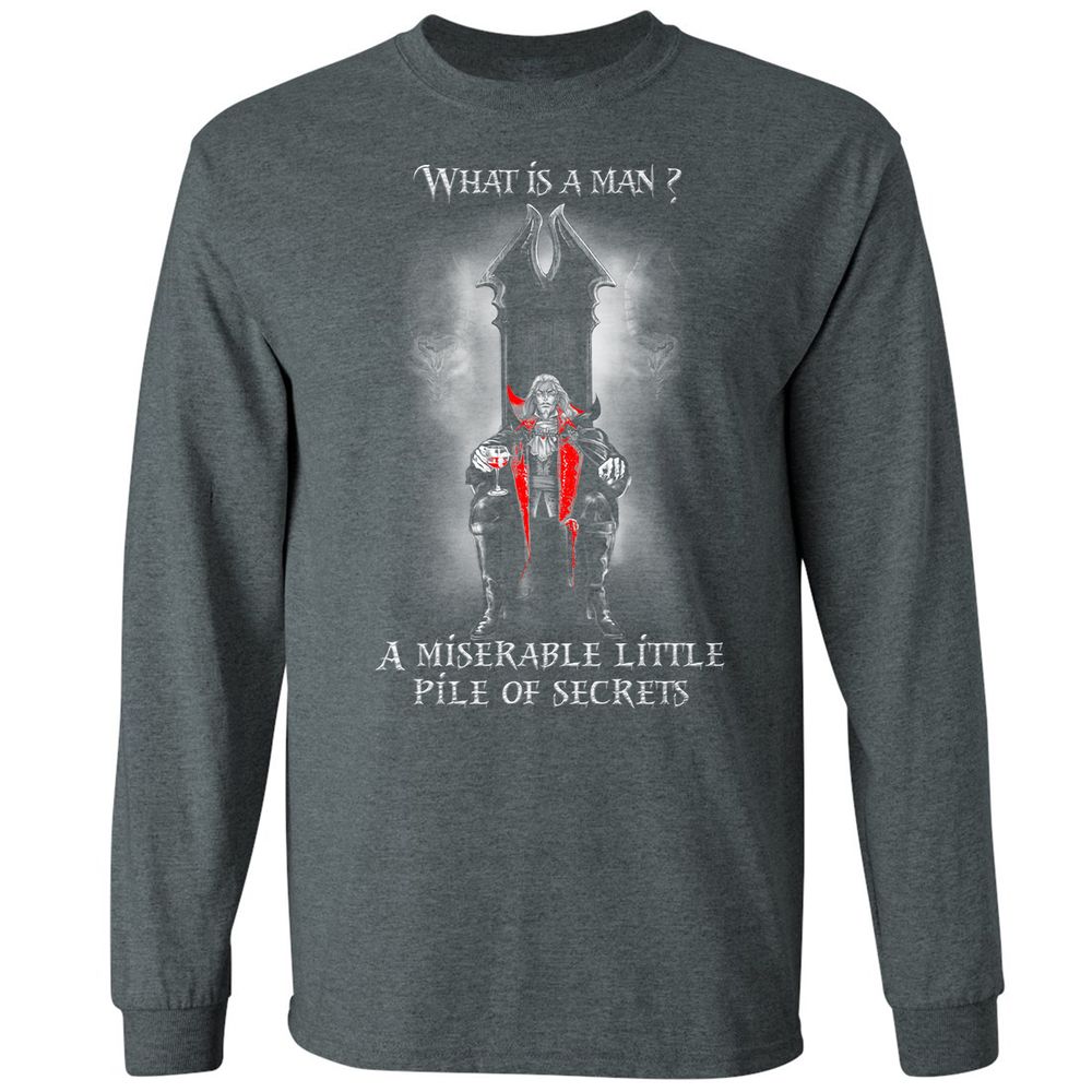 Long Sleeve T-Shirt - 41H9CD9K - Dark Heather - 15