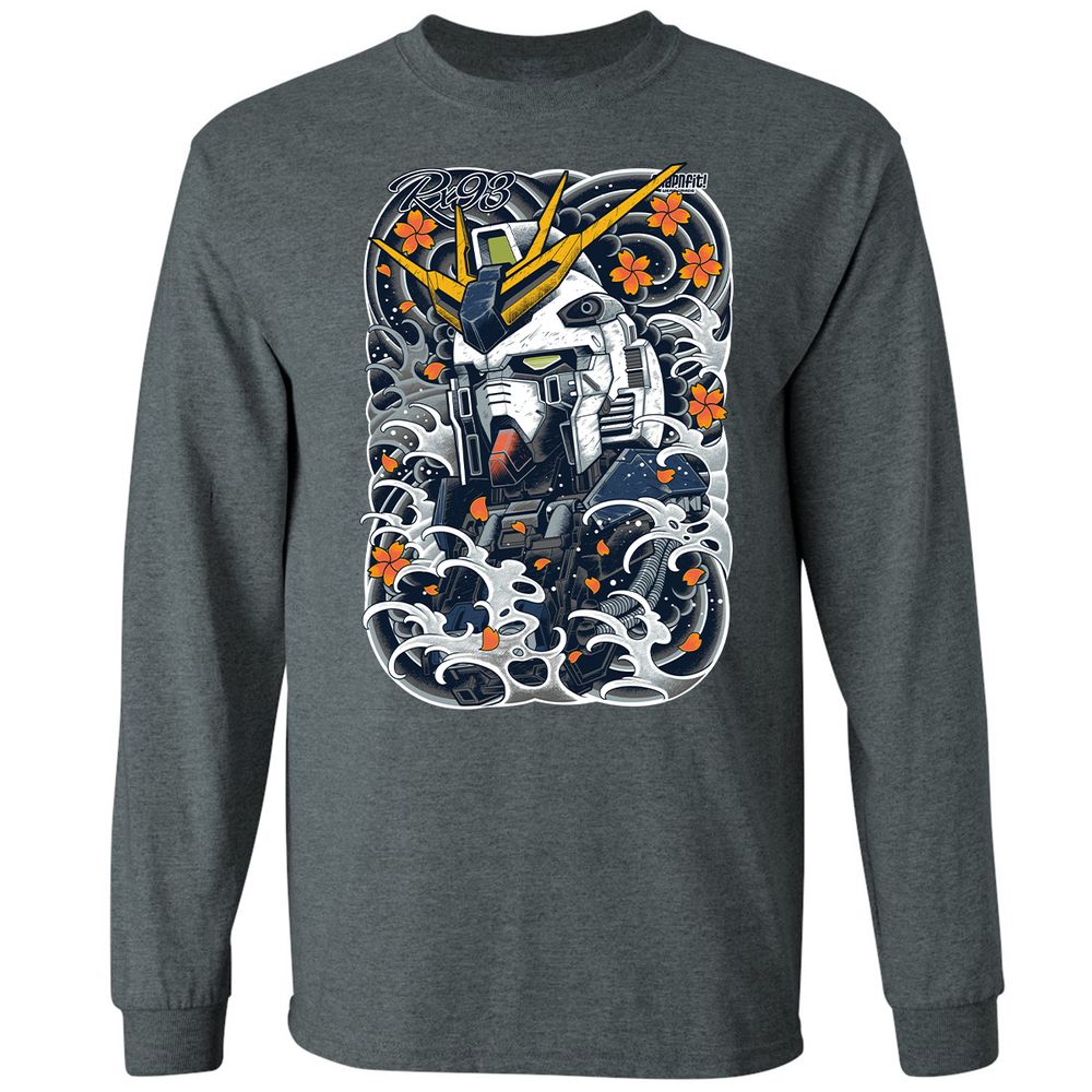 Long Sleeve T-Shirt - 8FKDFNBB - Dark Heather - 15