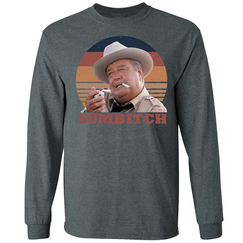 Long Sleeve T-Shirt - EBGUD7CL - Dark Heather - 15