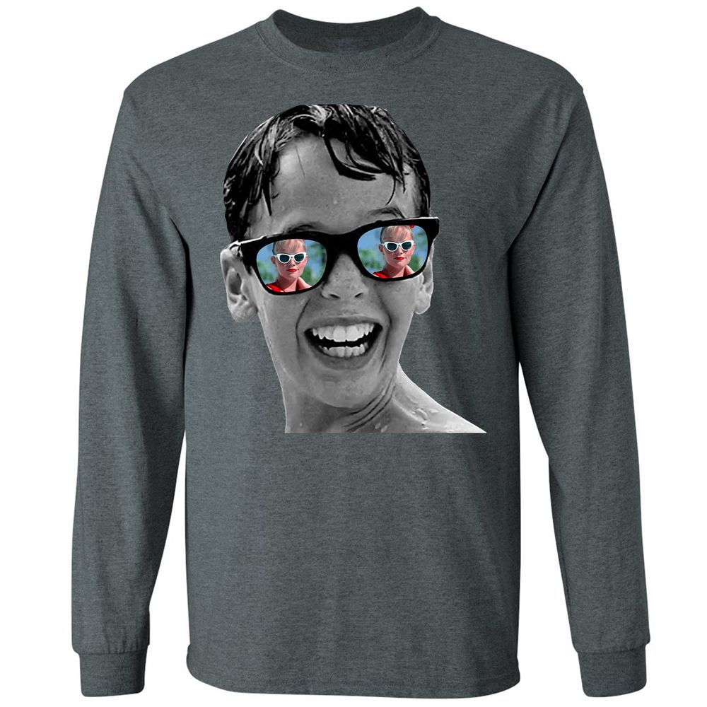 Long Sleeve T-Shirt - 614VW941 - Dark Heather - 15