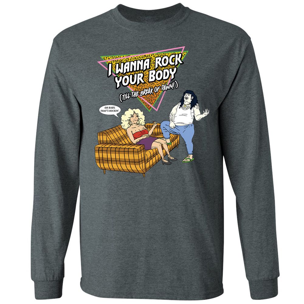 Long Sleeve T-Shirt - JNJ1DX3X - Dark Heather - 15