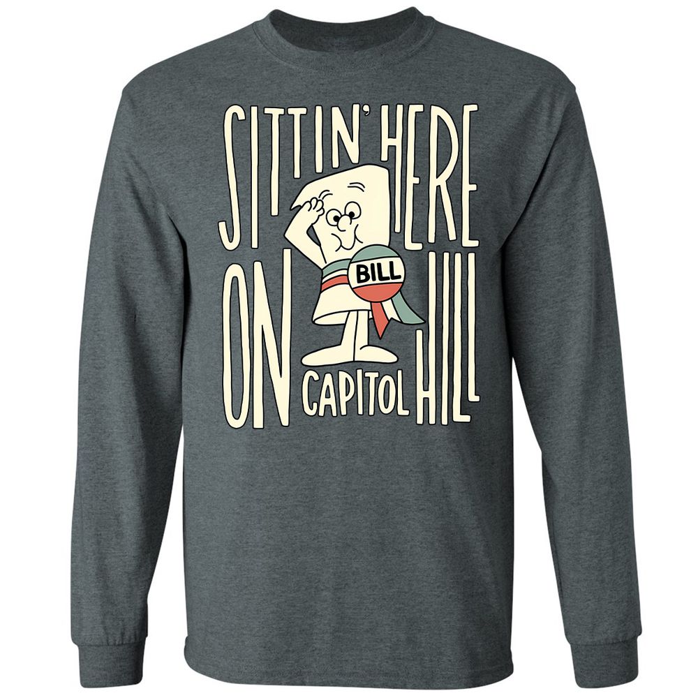 Long Sleeve T-Shirt - Z871UJ5L - Dark Heather - 15