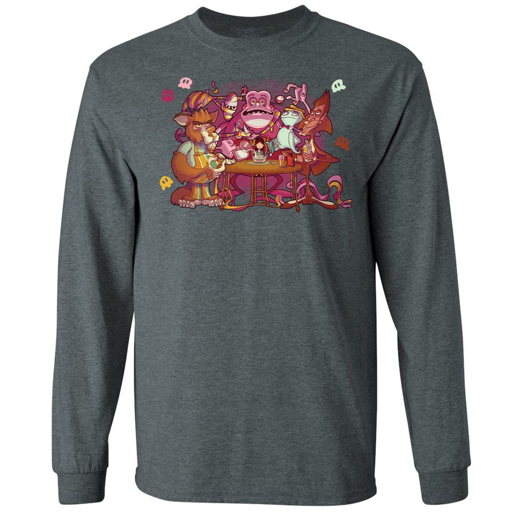 Long Sleeve T-Shirt - YX1ZZWXK - Dark Heather - 15