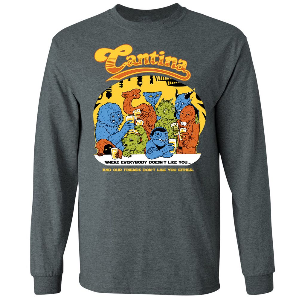 Long Sleeve T-Shirt - A5ALZUV2 - Dark Heather - 15