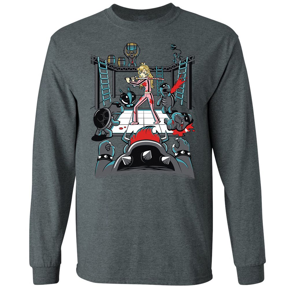Long Sleeve T-Shirt - VSUGE5HE - Dark Heather - 15