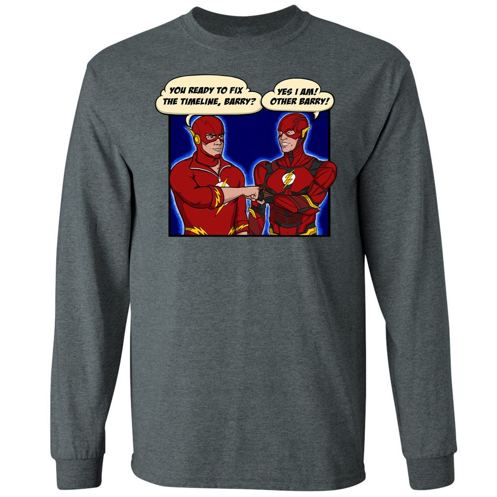 Long Sleeve T-Shirt - 37FW3B4G - Dark Heather - 15