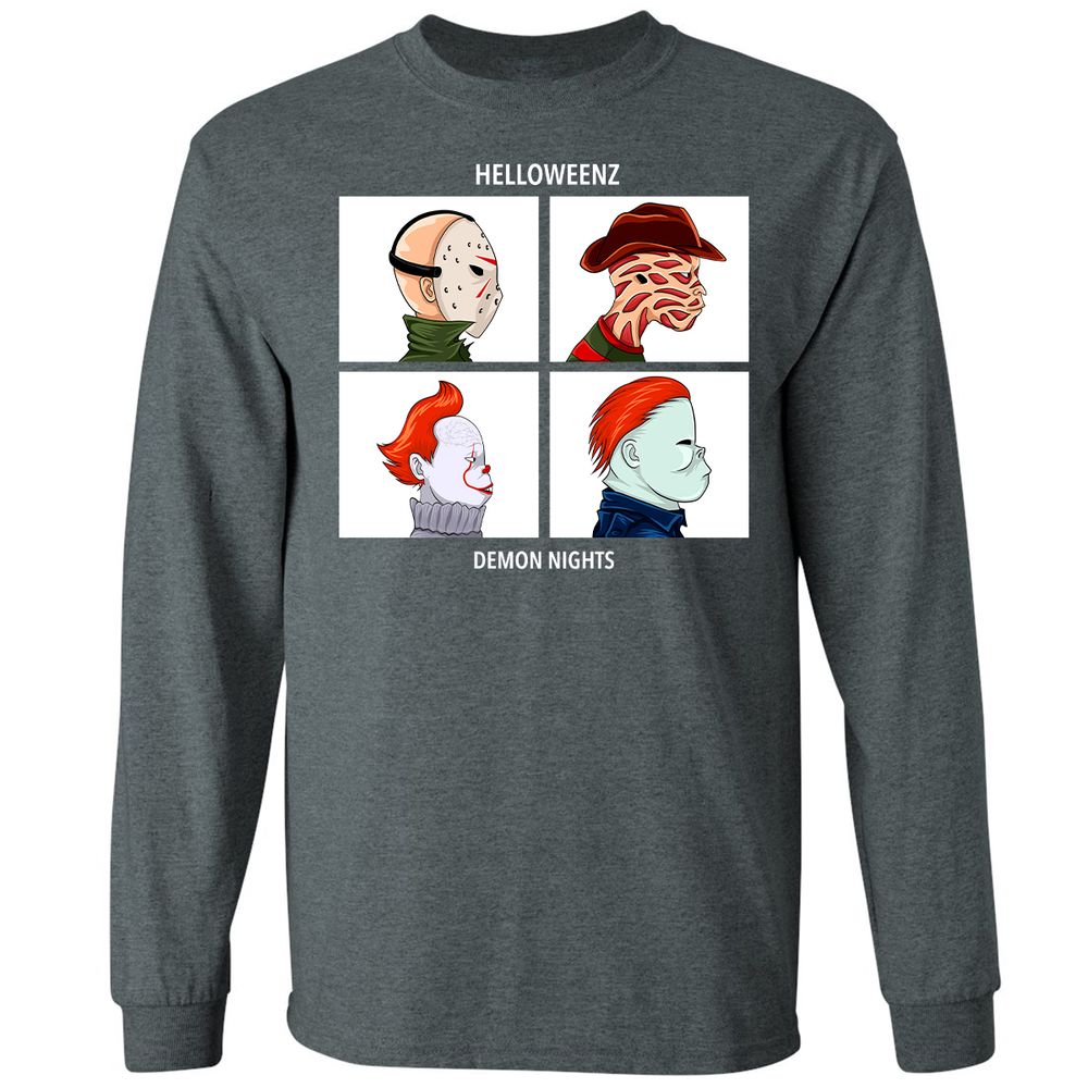 Long Sleeve T-Shirt - 9ACPDCRY - Dark Heather - 15
