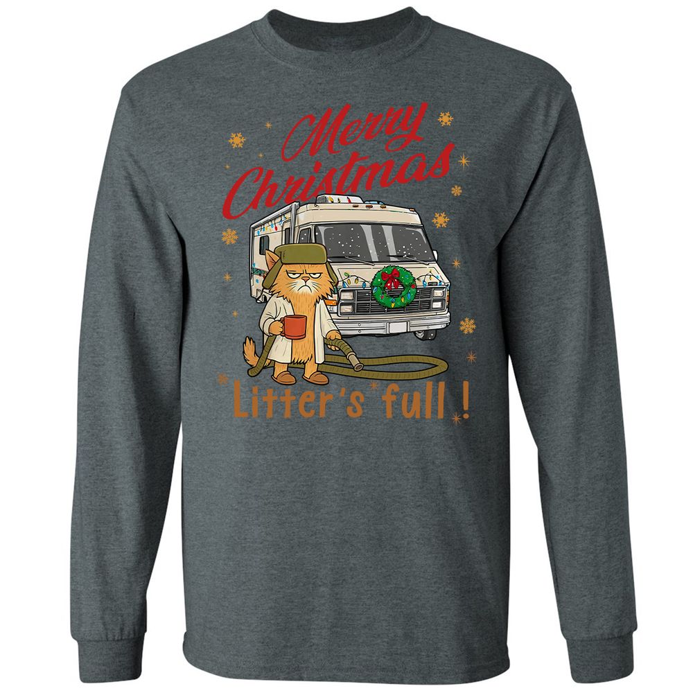 Long Sleeve T-Shirt - QJTQLMAC - Dark Heather - 15