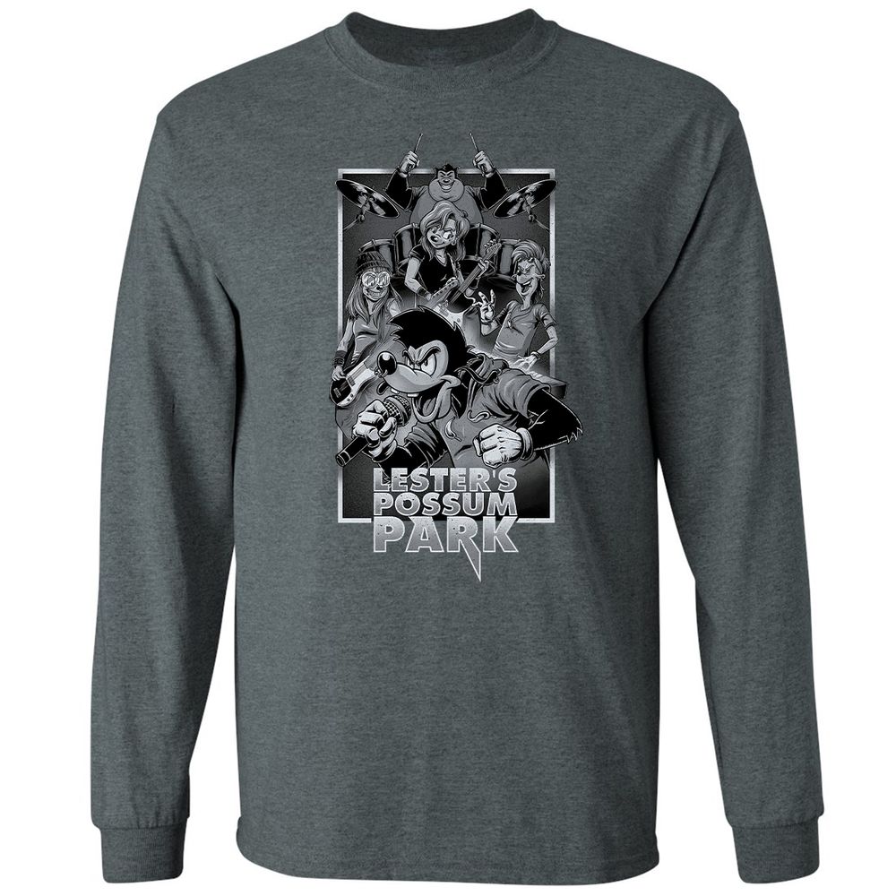 Long Sleeve T-Shirt - WYCD3QCT - Dark Heather - 15