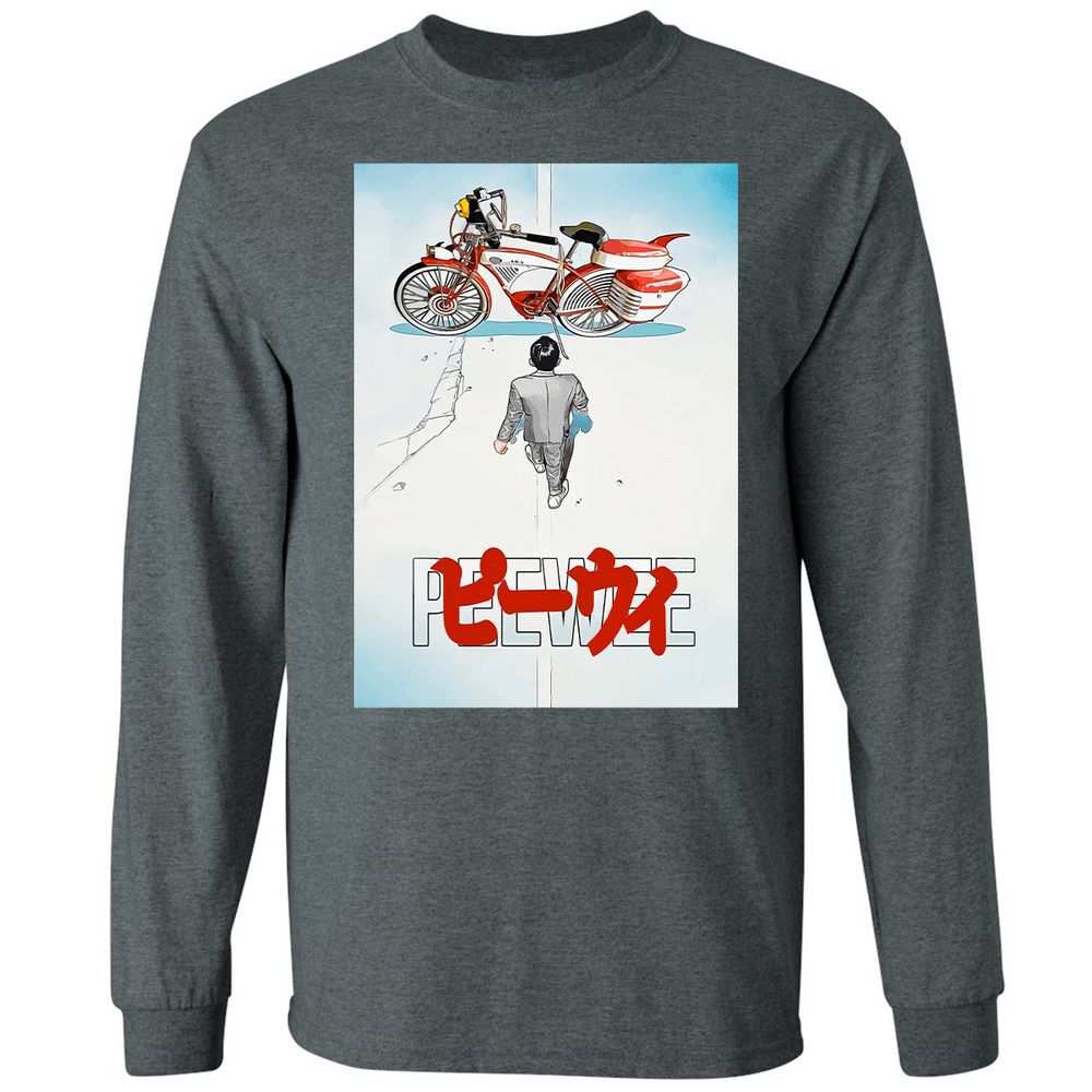 Long Sleeve T-Shirt - ZZNLGM2V - Dark Heather - 15