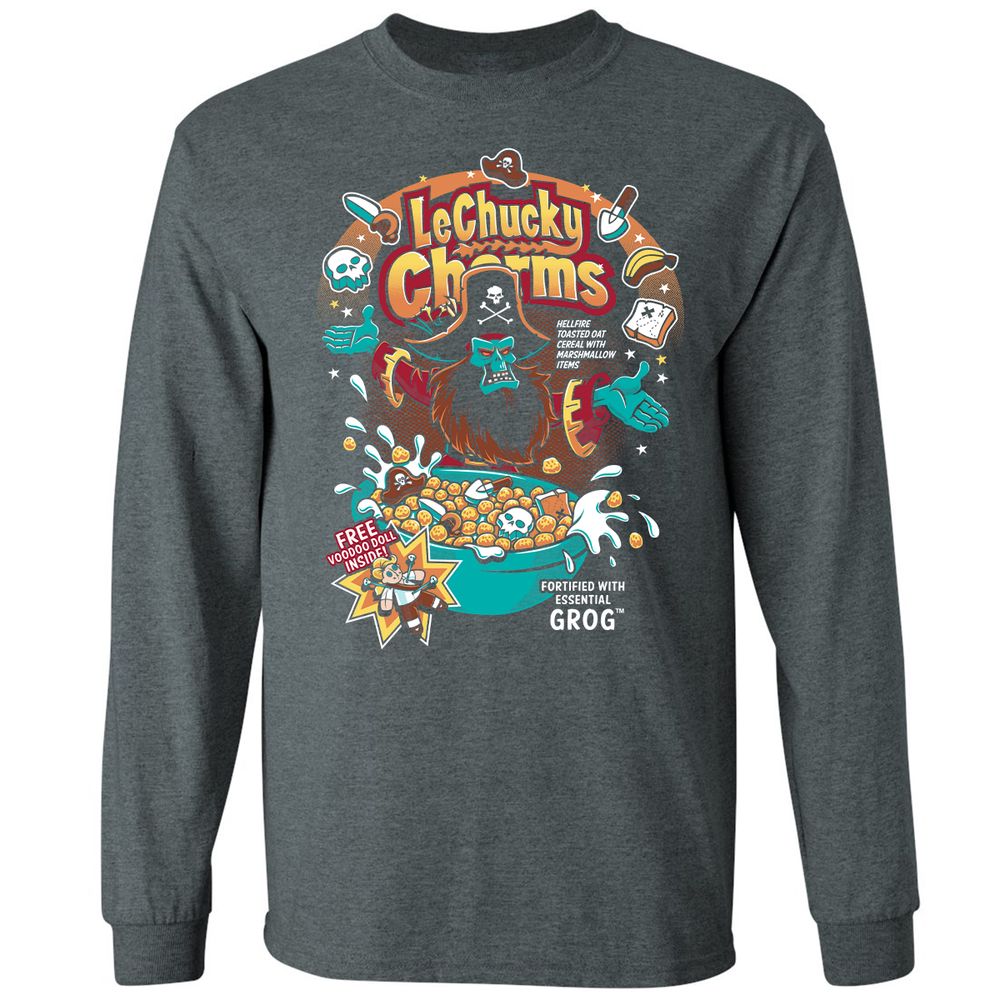 Long Sleeve T-Shirt - F8QSKV5Z - Dark Heather - 15