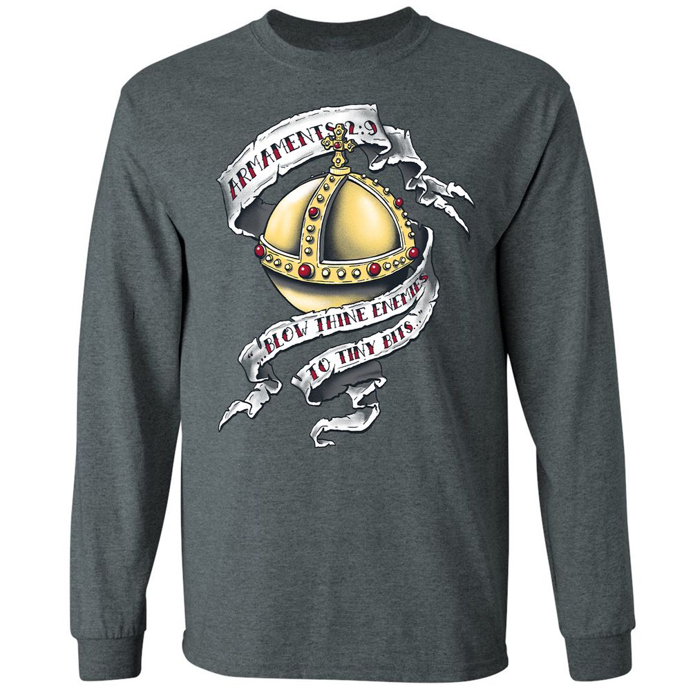 Long Sleeve T-Shirt - 8BGT4HPQ - Dark Heather - 15