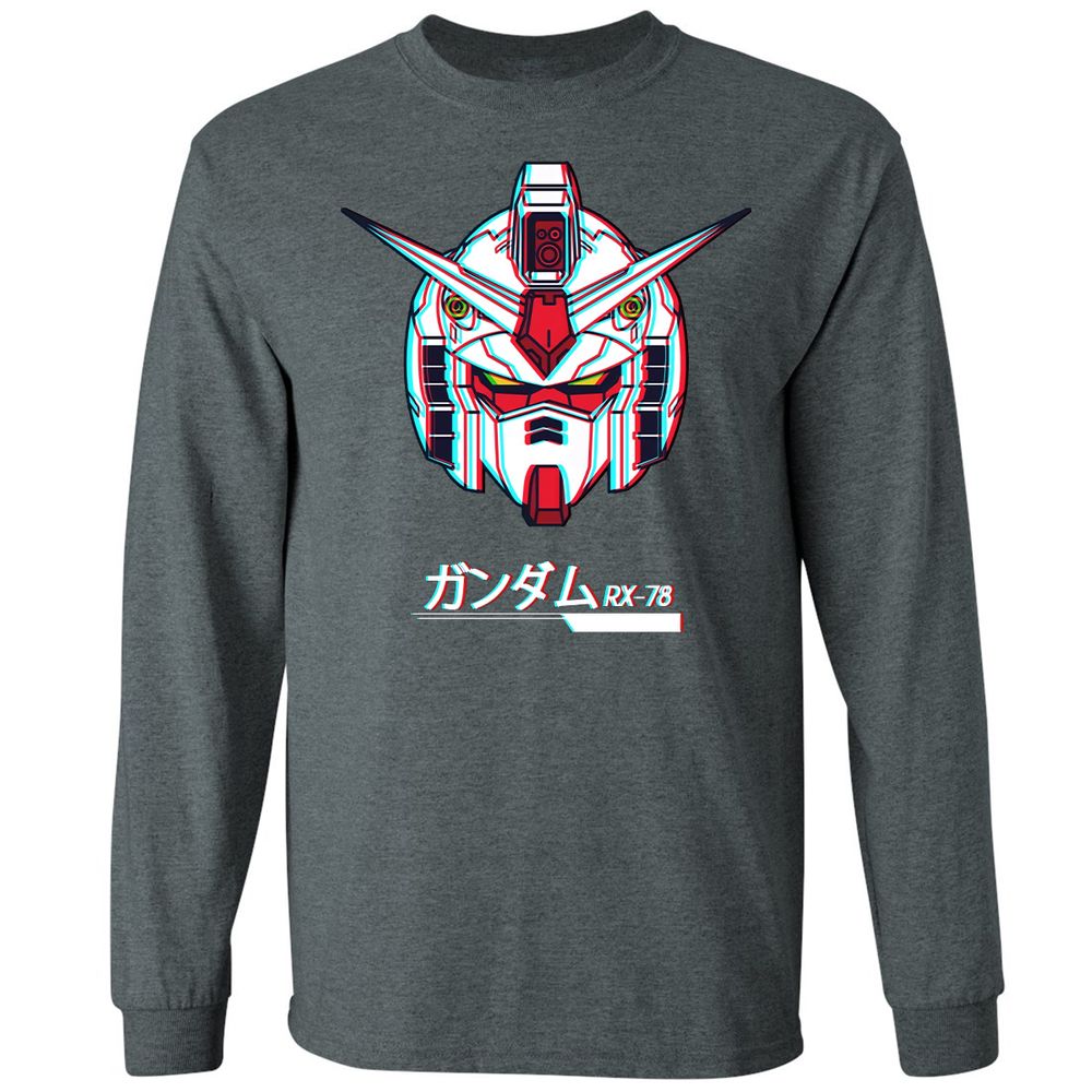 Long Sleeve T-Shirt - 9G556QRG - Dark Heather - 15