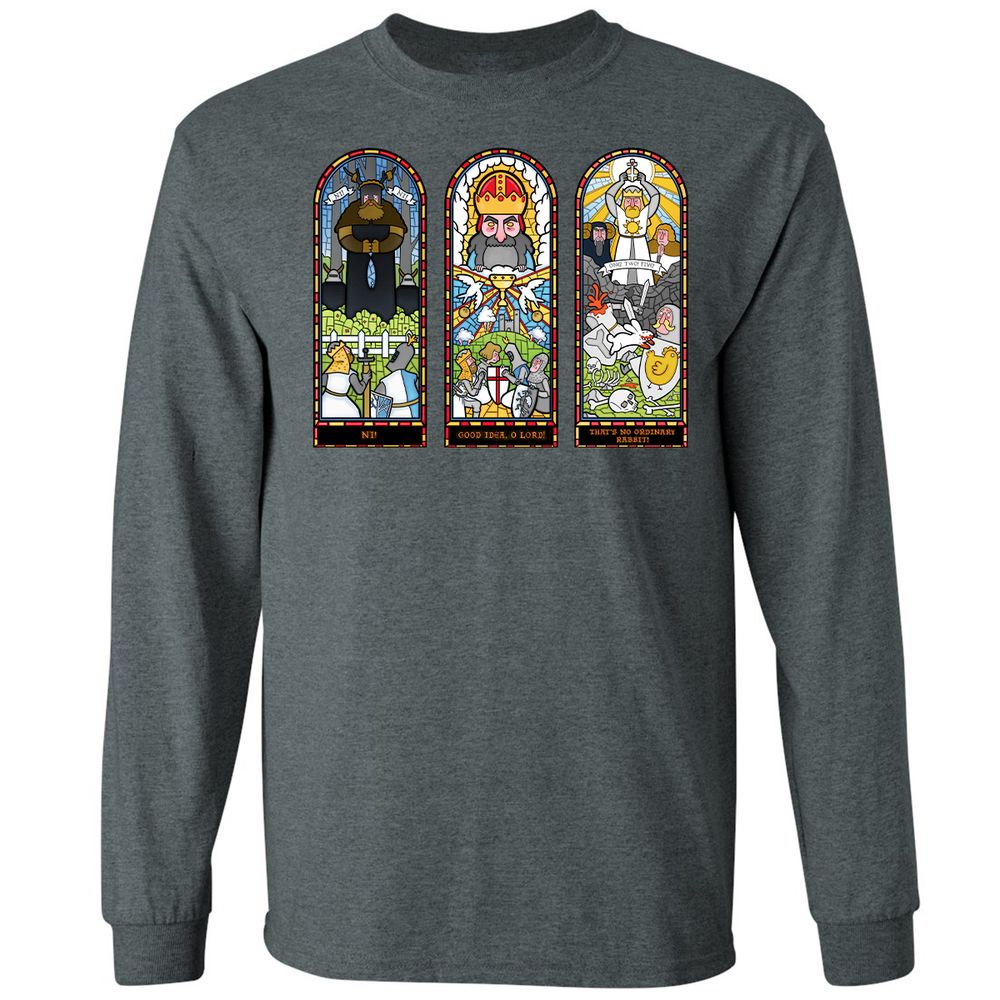 Long Sleeve T-Shirt - HECUBL65 - Dark Heather - 15