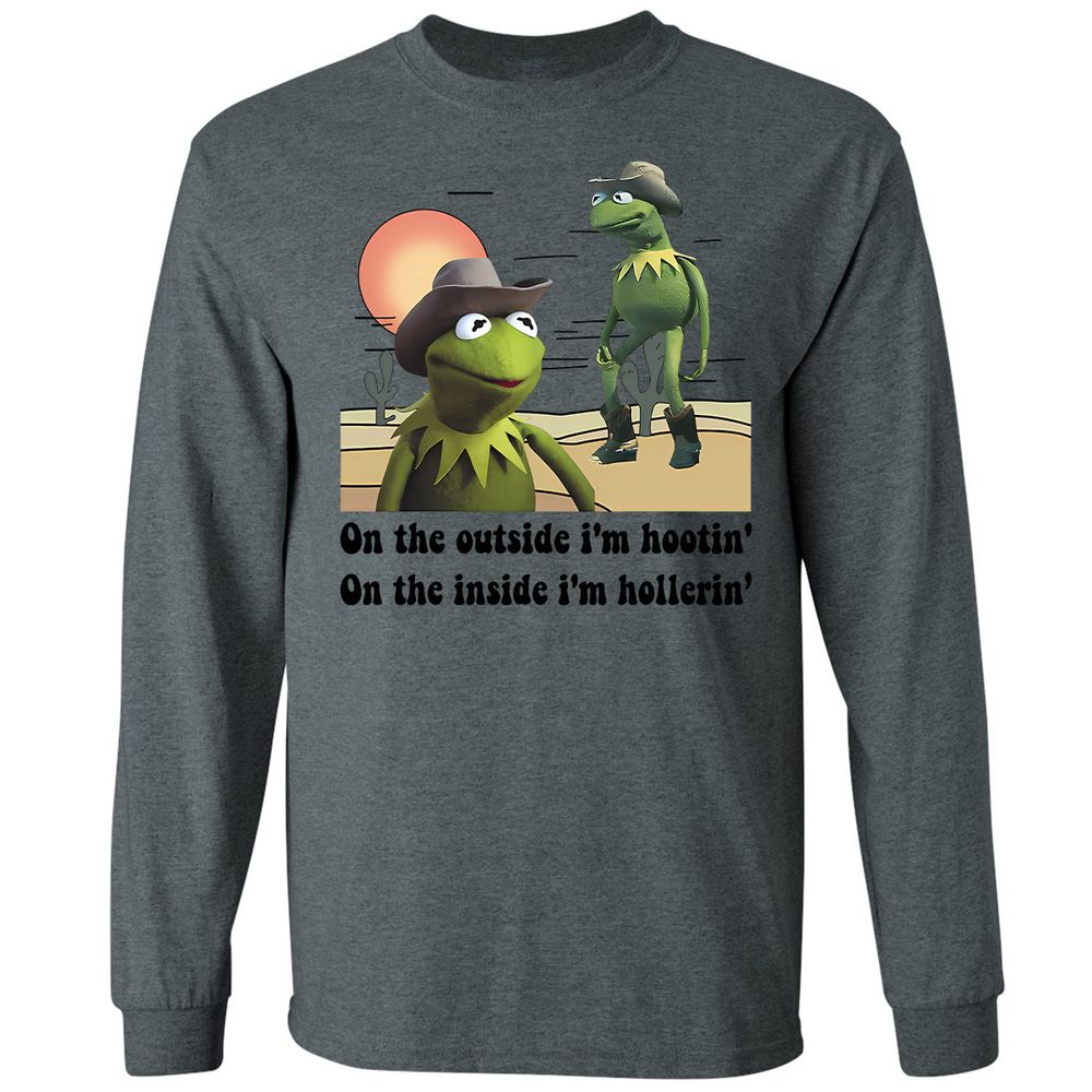 Long Sleeve T-Shirt - 2PNAS6DZ - Dark Heather - 15