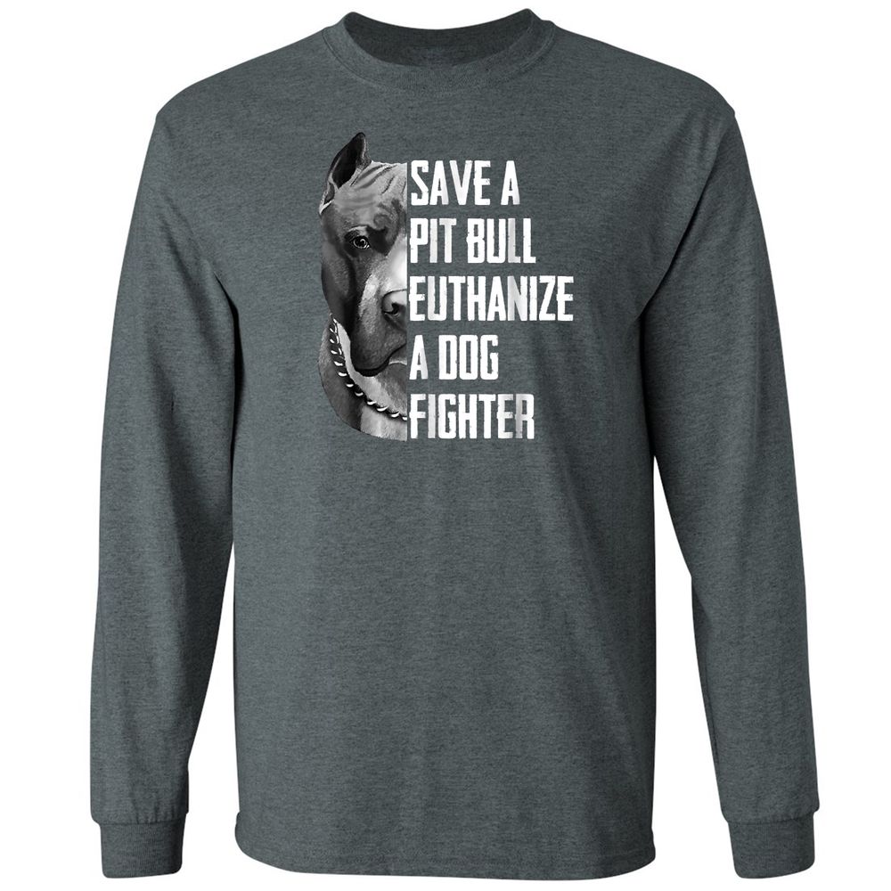 Long Sleeve T-Shirt - CA9PALP3 - Dark Heather - 15