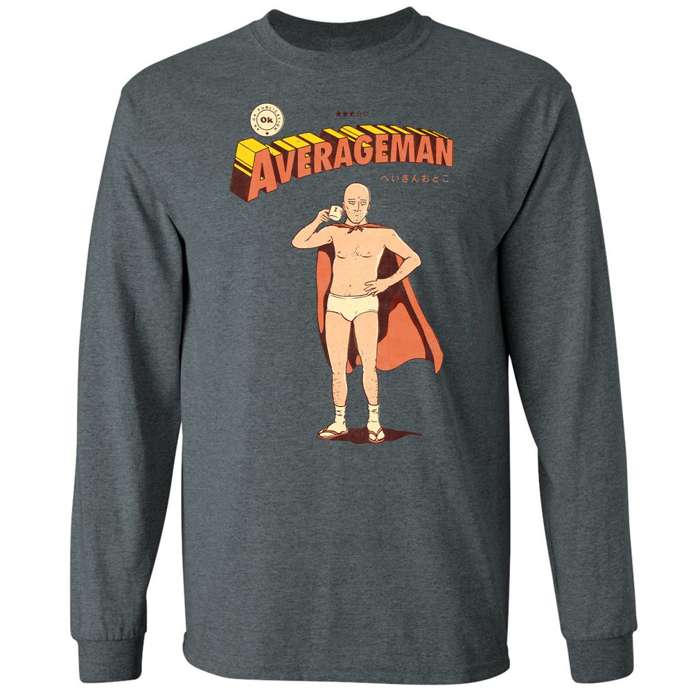 Long Sleeve T-Shirt - TJTU8245 - Dark Heather - 15