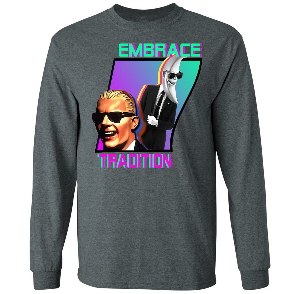 Long Sleeve T-Shirt - AUMDV4ER - Dark Heather - 15